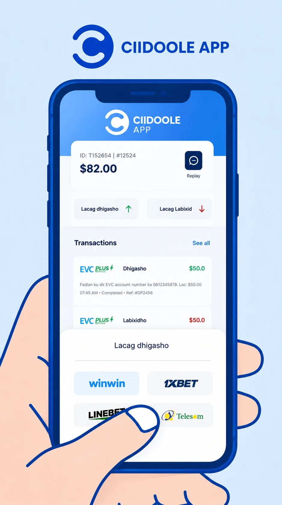 Ciidoole App screenshot